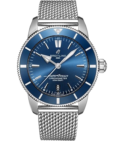 Amazon.com: Breitling Superocean Heritage II Automatic 46 mm Blue
